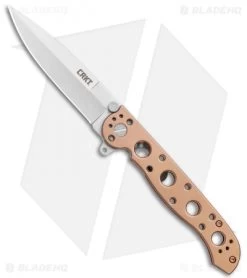 CRKT Carson M16-03BS Frame Lock Knife Bronze Stainless Steel (3.6" Satin)