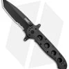 CRKT Carson M16-14SF Special Forces Folding Tanto Knife (3.875" Black Serr) -Knife Shop CRKT Carson M16 14SF Special Forces Folding Tanto Black Serr BHQ 6703 jr