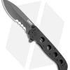 CRKT Carson M21-14G Big Dog Flipper Knife Black G-10 (3.875" Black Serr) -Knife Shop CRKT Carson M21 14G Big Dog Flipper Knife Black G 10 3.875 Gray Serr BHQ 3149 LS