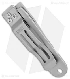 CRKT Ed Halligan K.I.S.S. Tanto Frame Lock Knife (2.25" Bead Blast) 5500 -Knife Shop CRKT Ed Halligan K.I.S.S. Tanto FL BB 5500 BHQ 6566 jr side