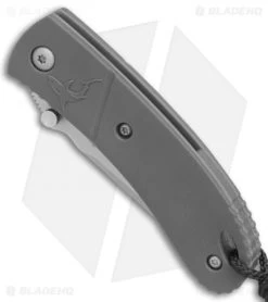 CRKT Lightfoot Urban Shark Liner Lock Knife Gray (2.5" Satin) -Knife Shop CRKT Lightfoot Urban Shark gray satin BHQ 76311 er spine