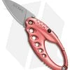 CRKT Lumabiner Pink Liner Lock Knife W/ L.E.D Light (1.6" Bead Blast) -Knife Shop CRKT Lumabiner Pink LED light bb BHQ 69069 er
