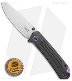 CRKT Montosa Liner Lock Knife Black G-10 (3.25" Bead Blast) 7115 -Knife Shop CRKT Montosa Liner Lock Knife Black G 10 3.25 Bead Blast 7115 BHQ 103943 LS Bottlecap