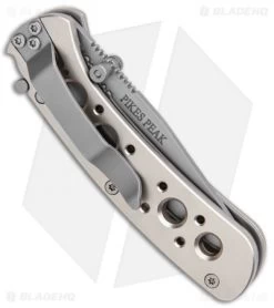 CRKT Pike's Peak Liner Lock Knife Alloy (2.3" Bead Blast) 6601N -Knife Shop CRKT Pikes Peak LL Alloy BB 6601N BHQ 87019 jr side