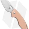 CRKT Pilar Frame Lock Knife Stainless Steel/Copper (2.4" Satin) 5311CU -Knife Shop CRKT Pilar FL SS Copper Satin 5311CU BHQ 103633 jr 2