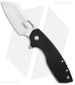 CRKT Pilar Large Frame Lock Flipper Knife Black G-10 (2.62" Satin) 5315G