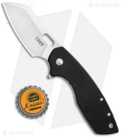 CRKT Pilar Large Frame Lock Flipper Knife Black G-10 (2.62" Satin) 5315G -Knife Shop CRKT Pilar Large FL Black G 10 Satin 5315G BHQ 92280 jr bottlecap
