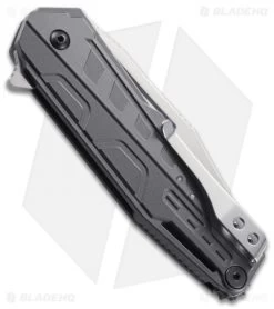 CRKT Dew Hara Raikiri Field Strip Knife Black Al (3.75" Satin) 5040 -Knife Shop CRKT Raikiri jr side