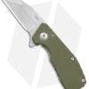 CRKT Razelcliffe Frame Lock Knife OD Green G-10 (2.4" Satin) -Knife Shop CRKT Razelcliffe OD Green G 10 SW BHQ 140697 jr
