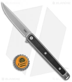 CRKT Rogers Seis Liner Lock Knife Black GRN (3.4" Bead Blast) 9 CRKT Rogers Seis Liner Lock Knife Black GRN (3.4" Bead Blast) -Knife Shop CRKT Richard Rogers Seis Glass Reinforced Nylon LL BB BHQ 138963 jr bottlecap