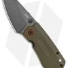CRKT Schwarz Overland Compact Frame Lock Knife OD Green G-10 (2.24" Black) 6277 -Knife Shop CRKT Schwarz Overland Compact FL OD Green G 10 BW BHQ 178658 jr