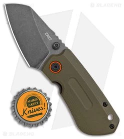 CRKT Schwarz Overland Compact Frame Lock Knife OD Green G-10 (2.24" Black) 6277 -Knife Shop CRKT Schwarz Overland Compact FL OD Green G 10 BW BHQ 178658 jr bottlecap