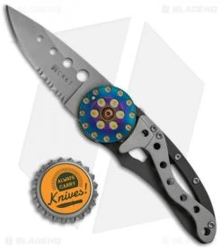 CRKT Van Hoy Snap Fire Folding Knife (2.3" Bead Blast Serr) 5011 -Knife Shop CRKT Van Noy Snap Fire BB Serr 5011 BHQ 68533 jr bottlecap