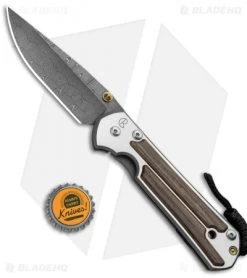 Chris Reeve Large Sebenza 21 Knife W/ Bog Oak Inlays (3.6" Basketweave Dam) -Knife Shop Chris Reeve Knives Large Sebenza 21 Bog Oak Inlays Basketweave Damascus L21 1084 BHQ 87899 jr bottlecap