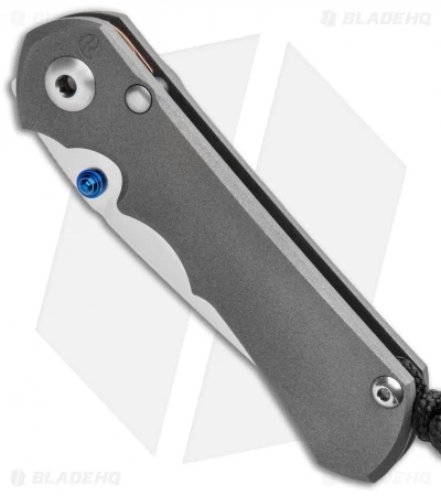 Chris Reeve Knives Small Inkosi Tanto Frame Lock Knife (2.75" Stonewash) CRK 4 Chris Reeve Knives Small Inkosi Tanto Frame Lock Knife (2.75" Stonewash) CRK - Image 2