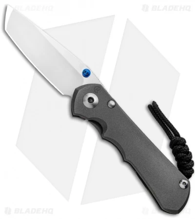 Chris Reeve Knives Small Inkosi Tanto Frame Lock Knife (2.75" Stonewash) CRK 3 Chris Reeve Knives Small Inkosi Tanto Frame Lock Knife (2.75" Stonewash) CRK