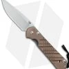 Chris Reeve Large Sebenza 21 Knife CGG Cross Hatch Bronze (3.625" Stonewash) -Knife Shop Chris Reeve Large Sebenza 21 CGG Cross Hatch Bronze SW BHQ 67731 jr 2