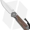 Chris Reeve Large Sebenza 21 Knife W/ Natural Micarta Inlays (3.625" Satin) -Knife Shop Chris Reeve Large Sebenza 21 Knife Natural Micarta Inlays Satin L21 1262 BHQ 101704 jr
