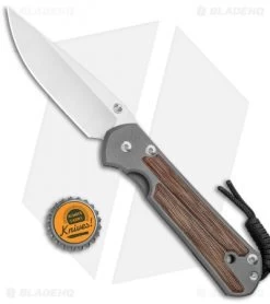 Chris Reeve Large Sebenza 21 Knife W/ Natural Micarta Inlays (3.625" Satin) -Knife Shop Chris Reeve Large Sebenza 21 Knife Natural Micarta Inlays Satin L21 1262 BHQ 101704 jr bottlecap