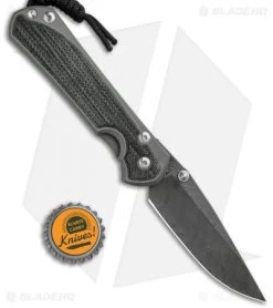 Chris Reeve Left-Hand Large Sebenza 31 Black Micarta (3.625" Boomerang Dam.) -Knife Shop Chris Reeve Large Sebenza 31 Black Micarta Boomerang Damascus Left Hand BHQ 118014 jr bottlecap