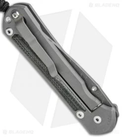 Chris Reeve Left-Hand Large Sebenza 31 Black Micarta (3.625" Boomerang Dam.) -Knife Shop Chris Reeve Large Sebenza 31 Black Micarta Boomerang Damascus Left Hand BHQ 118014 jr side