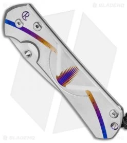 Chris Reeve Large Sebenza 31 Knife Unique Graphic Beehive (3.6" Satin) -Knife Shop Chris Reeve Large Sebenza 31 Unique Graphic Beehive BHQ 113439 jr spine