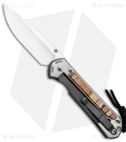 Chris Reeve Left Hand Large Sebenza 21 Knife Spalted Beech (3.6" Stonewash) -Knife Shop Chris Reeve Left Hand Large Sebenza 21 Spalted Beech SW L21 1163 BHQ 87893 jr left