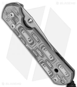 Chris Reeve Left-Handed Large Sebenza 21 Knife CGG Perception (3.625" Satin) -Knife Shop Chris Reeve Left Handed Large Sebenza 21 CGG Perception satin BHQ 84089 er side