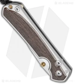 Chris Reeve Left Hand Small Sebenza 31 Bog Oak (2.94" Stonewash) S31-1101 -Knife Shop Chris Reeve Small Sebenza 31 Bog Oak Inlay Left Hand S31 1101 BHQ 118814 jr spine