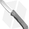 Chris Reeve Umnumzaan Tanto Frame Lock Knife Titanium (3.7" Stonewash) 2 Chris Reeve Umnumzaan Tanto Frame Lock Knife Titanium (3.7" Stonewash) -Knife Shop Chris Reeve Umnumzaan Tant0 Ti SW BHQ 49994 jr