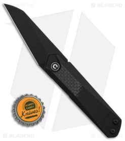 CIVIVI Ostap Hel Ki-V Plus Liner Lock Knife CF (2.5" Black SW ) C20005B-3 -Knife Shop Civivi Ostap Hel KIV Plus LLk CF 2in Black SW BHQ 151748 td size