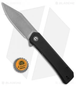CIVIVI Relic Liner Lock Knife W/Tweezers Black G-10 (3.5" SW) -Knife Shop Civivi Relic Liner Lock Knife With Tweezers Black G 10 BHQ 136910 td size
