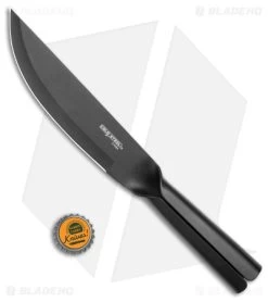 Cold Steel Bushman Fixed Blade Knife Carbon Steel (7" Black) -Knife Shop Cold Steel Bushman Fixed Blade Black BHQ 105615 jr bottlecap