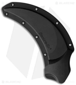 Cold Steel Karambit Steel Tiger Fixed Blade Knife Black (4.75" Black) -Knife Shop Cold Steel Karambit Steel Tiger Fixed Blade Black Black BHQ 175064 jr sheath