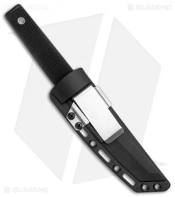 Cold Steel Kobun Tanto Fixed Blade Knife (5.5" Satin) 17T -Knife Shop Cold Steel Kobun Tanto Fixed Blade Satin 17T BHQ 5007 jr sheath