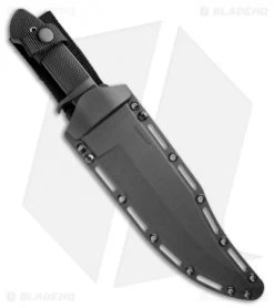 Cold Steel Marauder Knife Fixed Blade (9" Stonewash Serrated) 39LSWBS -Knife Shop Cold Steel Marauder Satin Serr BHQ 105963 jr sheath