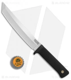 Cold Steel San Mai Recon Tanto Fixed Blade Knife (7" Satin San Mai) 35AM -Knife Shop Cold Steel San Mai Recon Tanto Satin BHQ 80437 er bottlecap