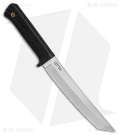 Cold Steel San Mai Recon Tanto Fixed Blade Knife (7" Satin San Mai) 35AM -Knife Shop Cold Steel San Mai Recon Tanto Satin BHQ 80437 er side