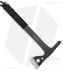 Cold Steel Throwing Axes Gray Stainless Steel W/ Black Paracord (3 Pack) -Knife Shop Cold Steel Throwing Axes 3 Pack BHQ 176989 jr side