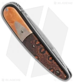 Corrie Schoeman Raindrop Liner Lock Knife Banxia Pod/Superconductor (3" Dama) -Knife Shop Corrie Schoeman Raindrop LL Superconductor Banxia Pod BHQ 114059 jr side