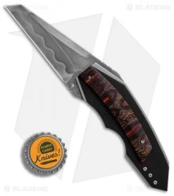 Corrie Schoeman Snout Liner Lock Knife Banksia Pod/G-10 (2.8" Hamon) -Knife Shop Corrie Schoeman Snout Banksia Prod G10 Hamon BHQ 86774 er bottlecap