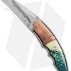 Corrie Schoeman Snout Flipper Knife Giraffe Bone/Bronze (2.5" Hamon) -Knife Shop Corrie Schoeman Snout Giraffe Bone Bronze hamon BHQ 78465 er