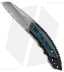 Corrie Schoeman Snout Liner Lock Knife Fat Carbon Fiber (2.5" Hamon)