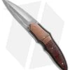 Corrie Schoeman X-Plain Flipper Knife Red Stabilized Pod (2.75" Hamon) 2 Corrie Schoeman X-Plain Flipper Knife Red Stabilized Pod (2.75" Hamon) -Knife Shop Corrie Schoeman X Plain Red stabilized pod hamon BHQ 72035 er