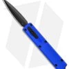 D Rocket Designs Zulu Spear D/A OTF Automatic Knife Blue (2.8" Black) -Knife Shop D Rocket Design Zulu Aluminum Blue OTF Black BHQ 103421 jr
