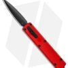D Rocket Designs Zulu Spear D/A OTF Automatic Knife Red (2.8" Black) -Knife Shop D Rocket Design Zulu Aluminum Red OTF Black BHQ 103422 jr