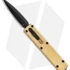 D Rocket Designs Zulu Spear D/A OTF Automatic Knife Aluminum-Bronze (2.8" Black) 1 D Rocket Designs Zulu Spear D/A OTF Automatic Knife Aluminum-Bronze (2.8" Black) -Knife Shop D Rocket Design Zulu Spear DA Auto Aluminum Bronze Black BHQ 99377 jr