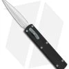 D Rocket Designs Zulu Spear D/A OTF Automatic Knife Black (2.8" Satin)