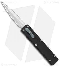 D Rocket Designs Zulu Spear D/A OTF Automatic Knife Black (2.8" Satin)
