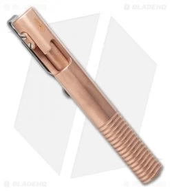 D Rocket Designs Oval V2 Pen Copper Shorty (CU) -Knife Shop D Rocket Designs Oval V2 Pen Copper Shorty CU BHQ 119995 LS CLosed